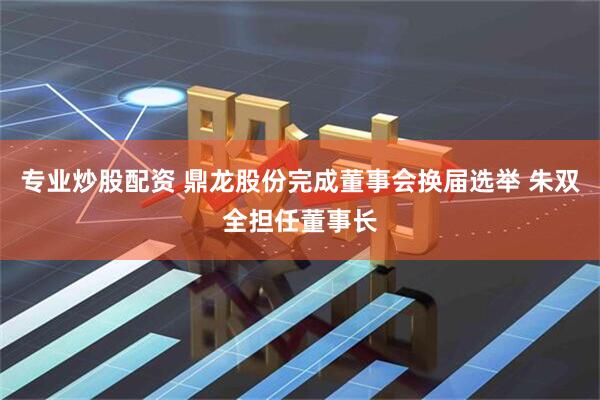 专业炒股配资 鼎龙股份完成董事会换届选举 朱双全担任董事长