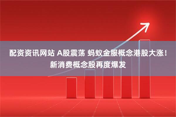配资资讯网站 A股震荡 蚂蚁金服概念港股大涨！新消费概念股再度爆发
